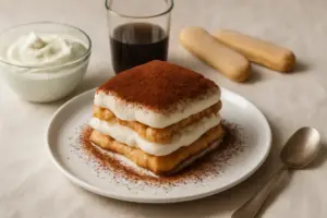 Tiramisù senza mascarpone: la variante leggera che non rinuncia al gusto