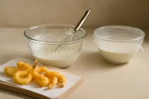 Pastella per fritture leggere senza lievito: perché aria e riposo sono determinanti per la croccantezza