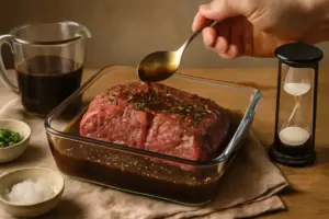 Marinare la carne per arrosti succosi: la proporzione liquido-tempo che cambia davvero il sapore