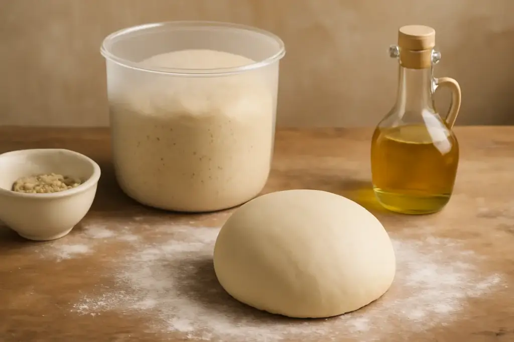 Impasto pizza fatto in casa con poco lievito: il metodo di maturazione che la rende più leggera