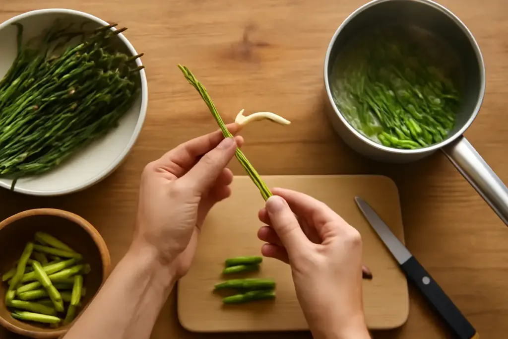 Asparagi selvatici, come si puliscono e si cucinano al meglio? Il trucco che riduce gli scarti