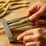 Maccheroni alla mugnaia fatti a mano: l’attrezzo che serve per non sbagliare lo spessore