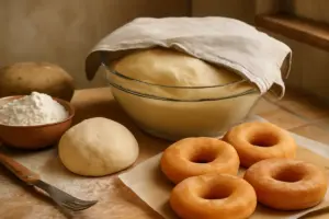 Scopri la ricetta delle ciambelle di patate tipiche abruzzesi: il riposo indispensabile dell’impasto