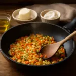 Soffritto perfetto per ogni piatto: quale grasso scegliere e a che temperatura iniziare