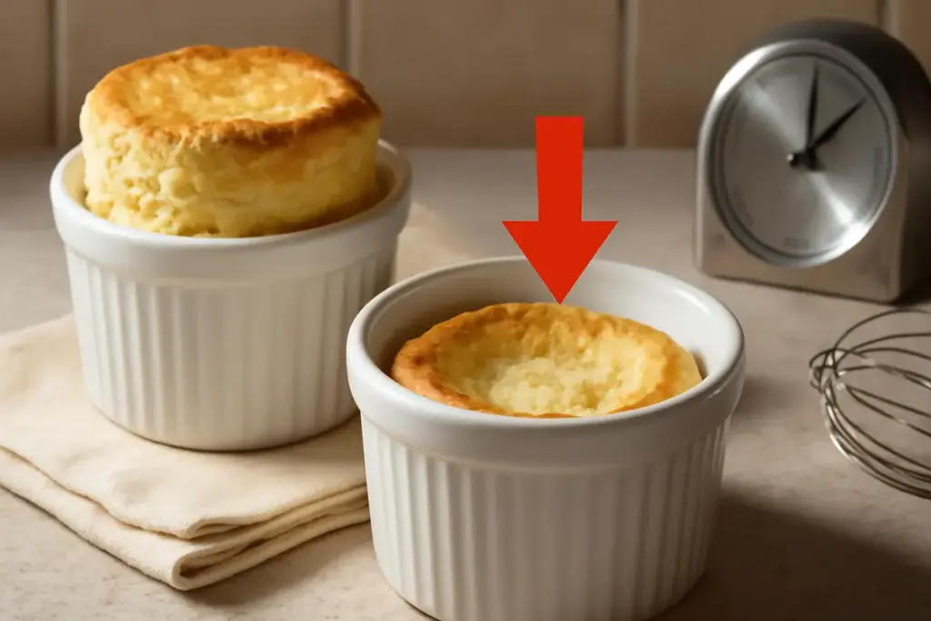 Perché il soufflé si sgonfia appena sfornato? La spiegazione che ti aiuta a evitarlo