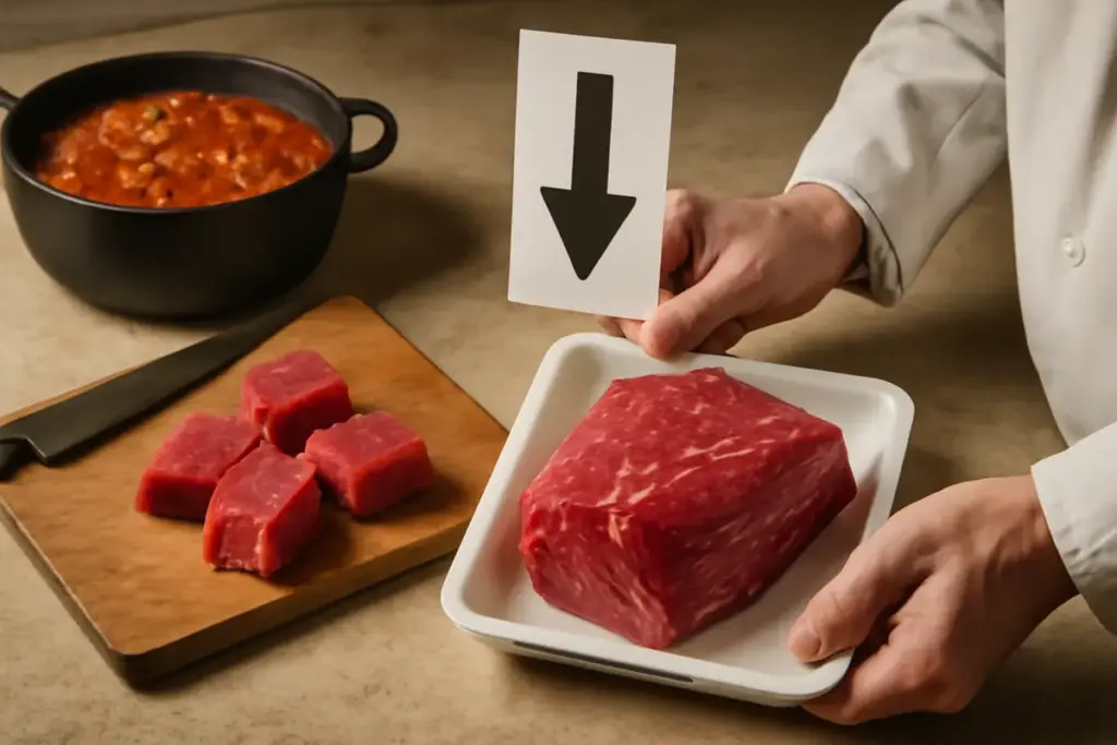 Qual è la carne ideale per lo spezzatino alla teramana? Scegli la parte giusta per una cottura perfetta
